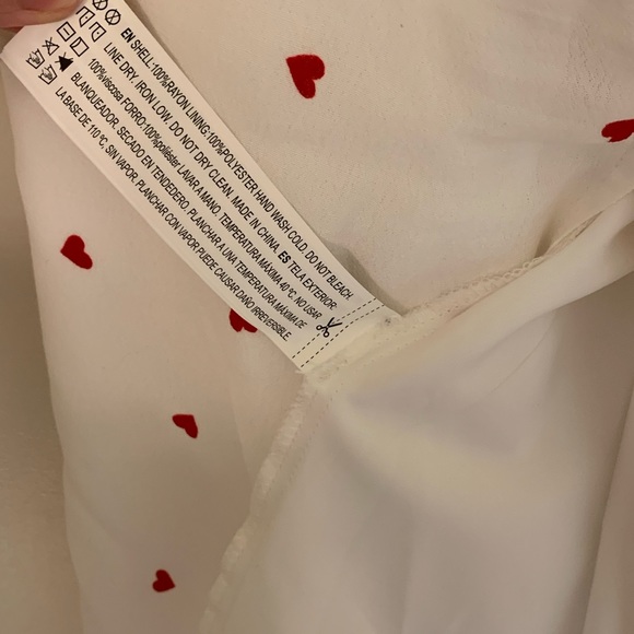 SOLD🖤FOREVER 21 〰️ HEART WRAP DRESS ❤️ - Picture 8 of 8